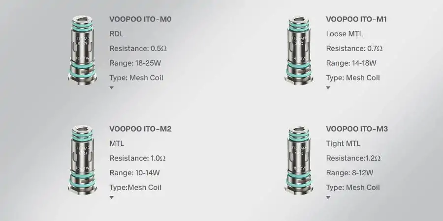 VOOPOO DRAG Q POD 1250 Mah